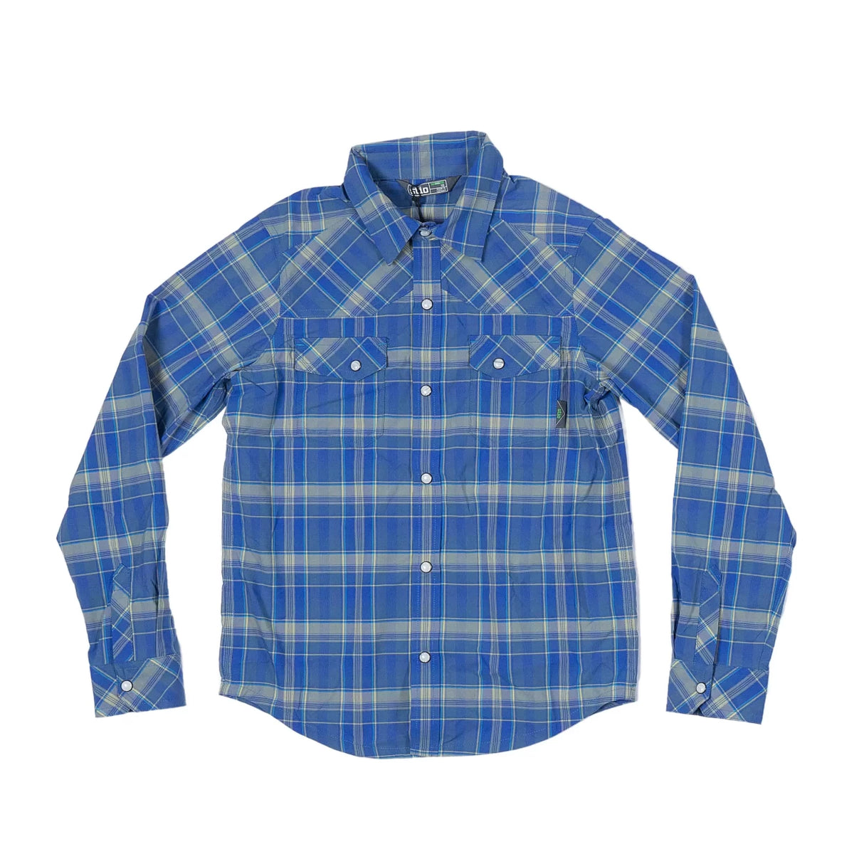 10Blue Plaid