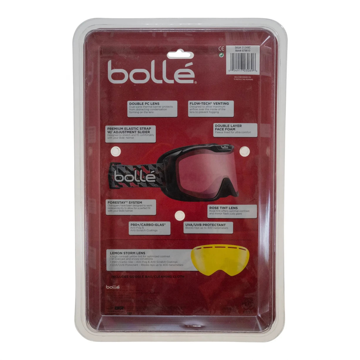 One SizeBlack / Red