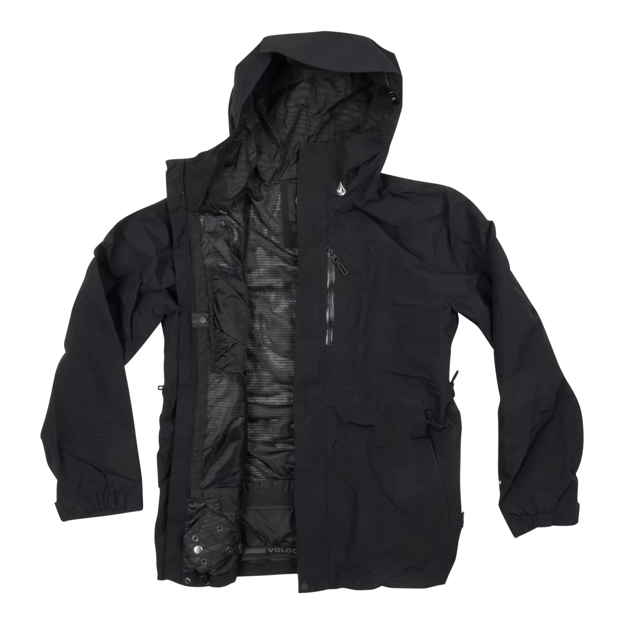 VOLCOM L GORE-TEX JACKET BLACK ボルコム スノーボードウェア メンズ 