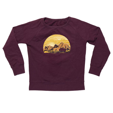 Estimated size SMaroon