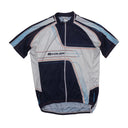 2XLBlue/White