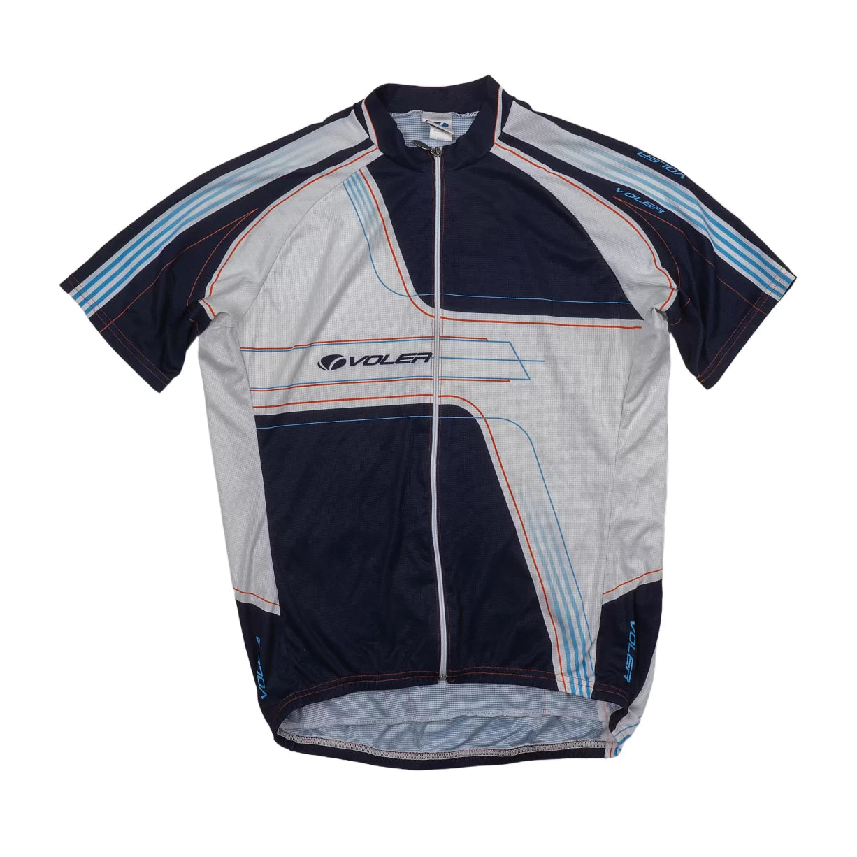 2XLBlue/White