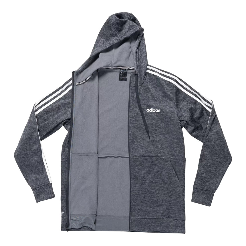 Adidas Climawarm Fleece Hoodie Full Zip Sweatshirt - Men's